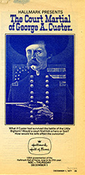 Ad for The Court Martial of George Armstrong Custer, 1977